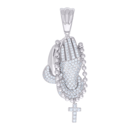 925 Silver Pendant 1.14Ct Moissanite