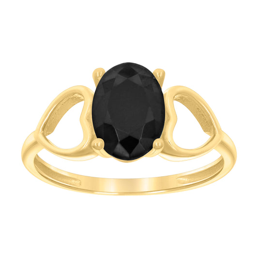 10Kt Gold Cz Baby Ring