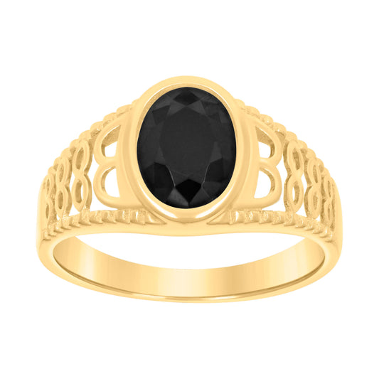 10Kt Gold Cz Baby Ring