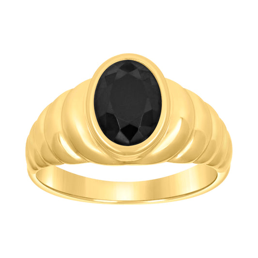 10Kt Gold Cz Baby Ring