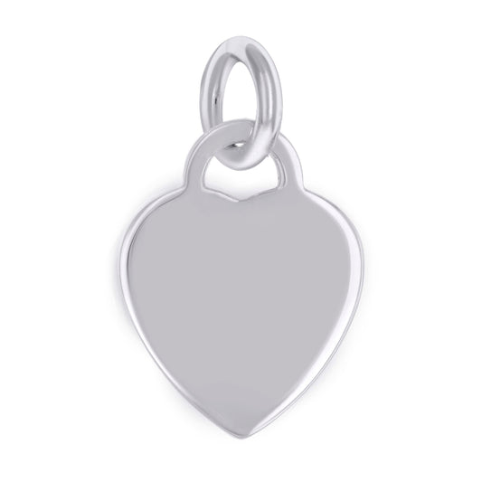 925 Sterling Silver  6.5mm Pendant Silver Plated