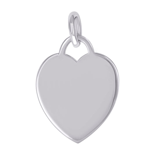 925 Sterling Silver  6.5mm Pendant Silver Plated
