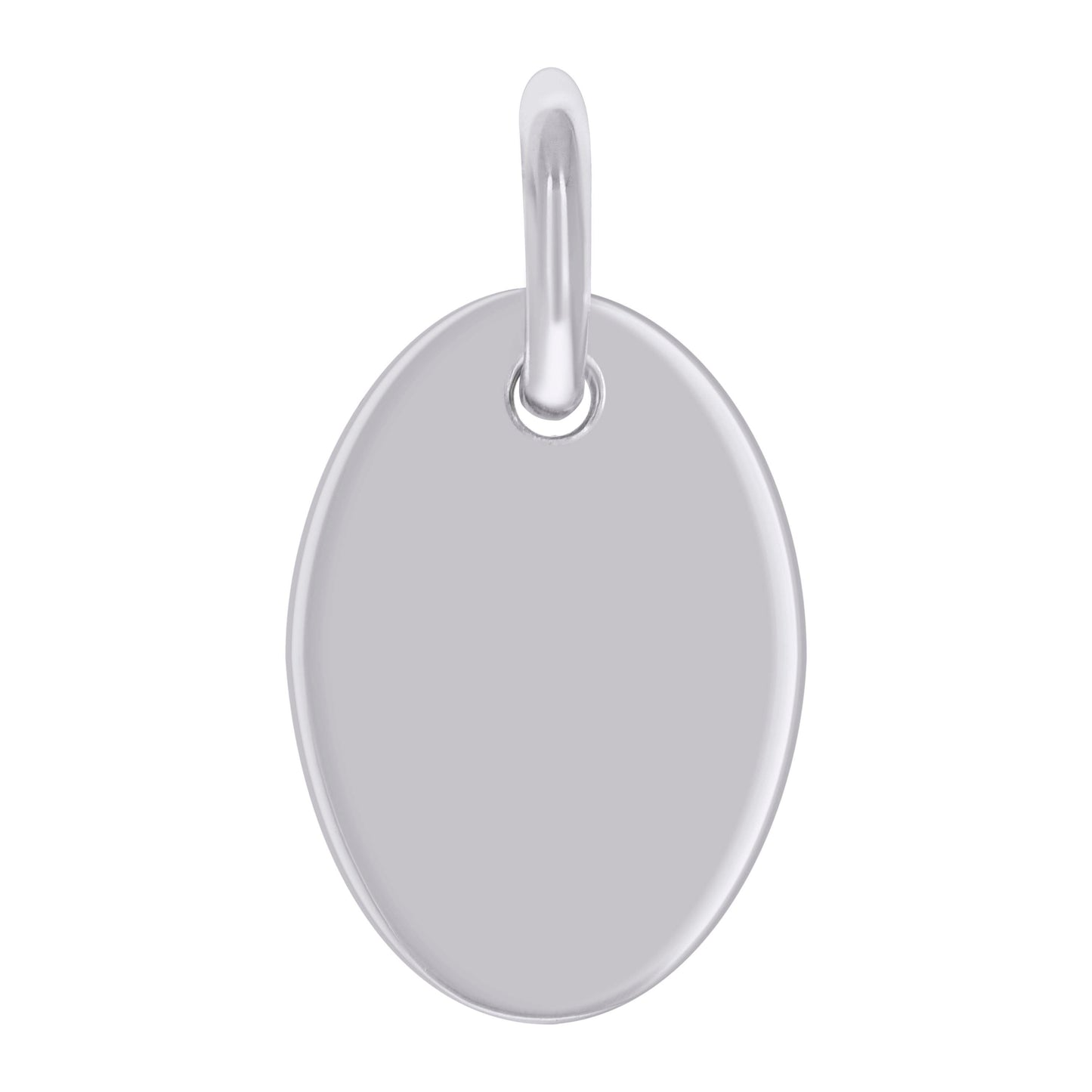 925 Sterling Silver  6.5mm Pendant Silver Plated