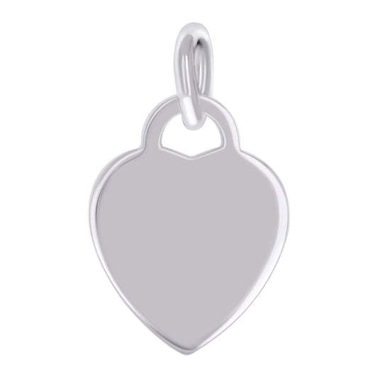 925 Sterling Silver  6.5mm Pendant Silver Plated