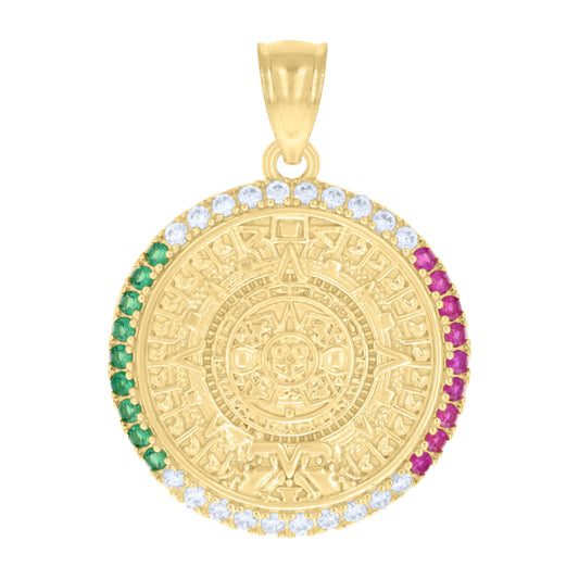 10Kt Gold Cz Pendant