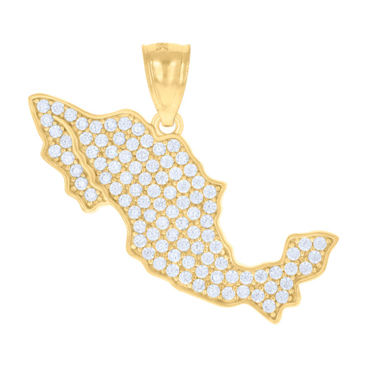 14Kt Gold Cz Pendant