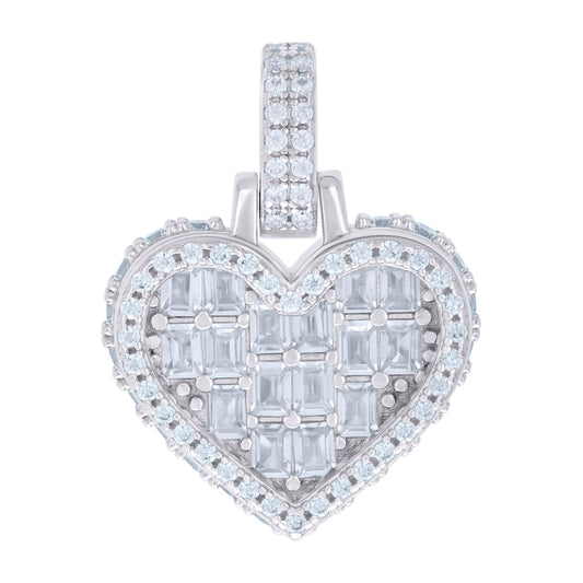 925 Sterling Silver Cz Pendant