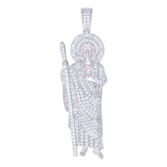925 Sterling Silver R:2.30Ctw, B:0.34Ctw Moissanit