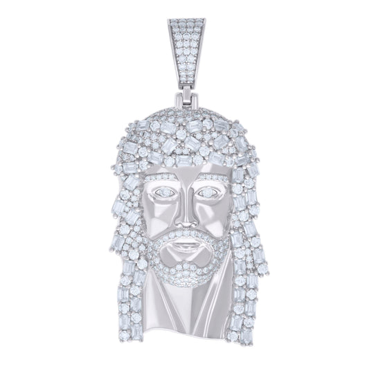 925 Sterling Silver R:3.01Ctw, B:3.79Ctw Moissanit