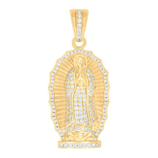 925 Sterling Silver 1.13Ctw Moissanite Pendant