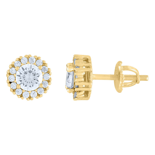 925 Sterling Silver 1.28Ctw Moissanite Earrings
