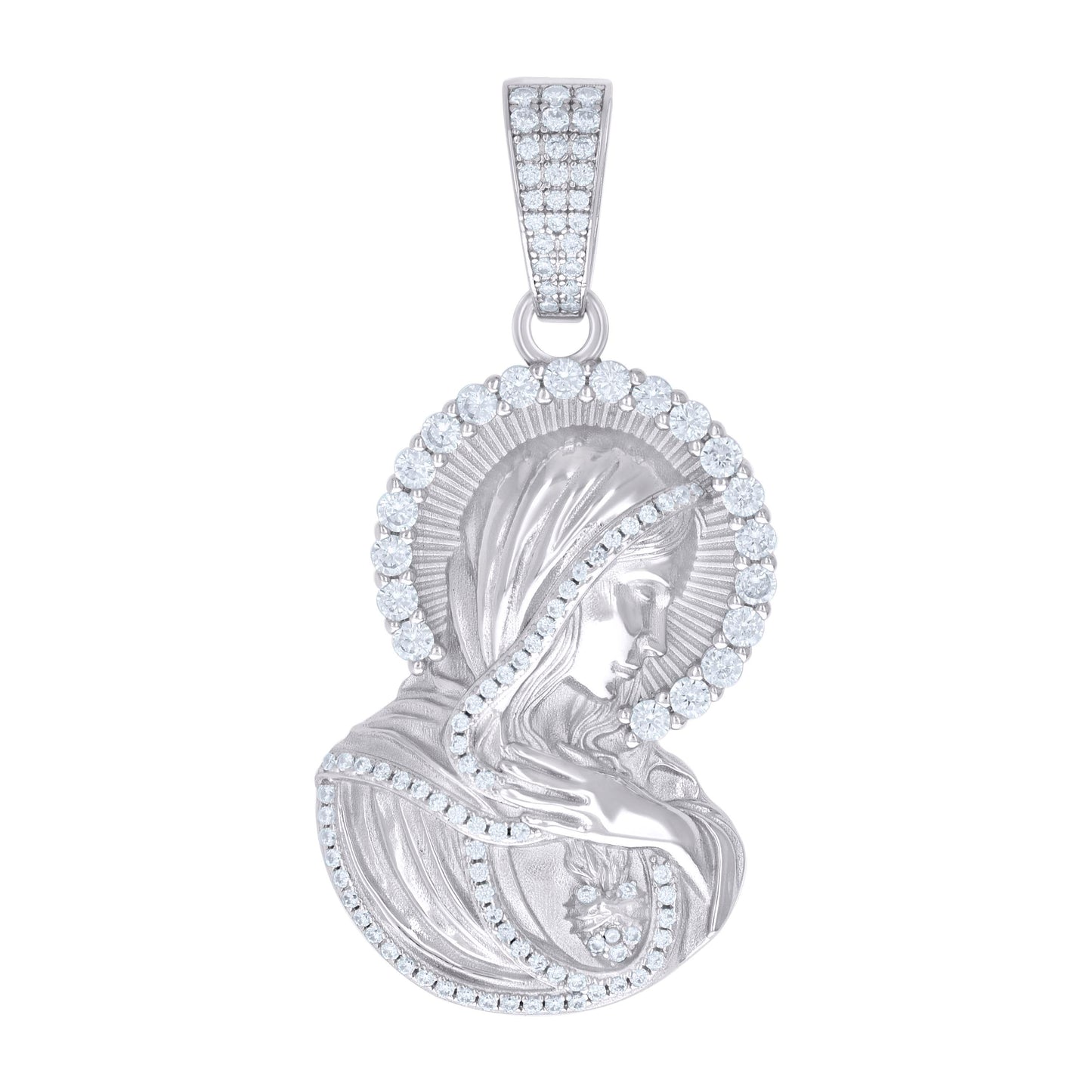 925 Sterling Silver Cz Pendant
