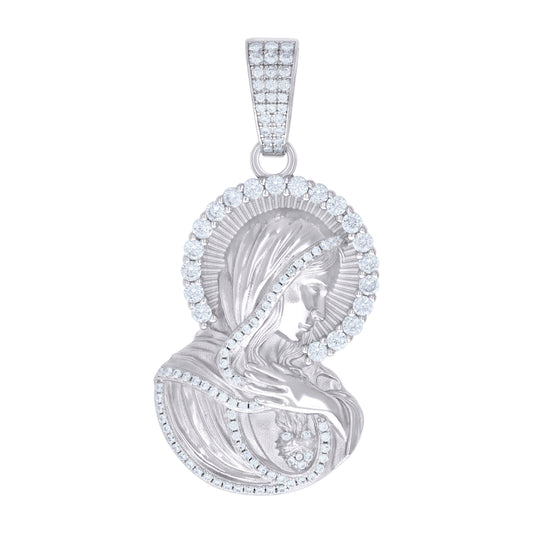 925 Sterling Silver Cz Pendant