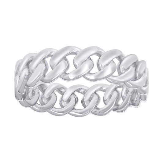 925 Sterling Silver Cz Ring S5