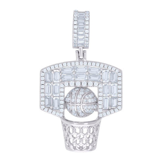 925 Sterling Silver Cz Pendant