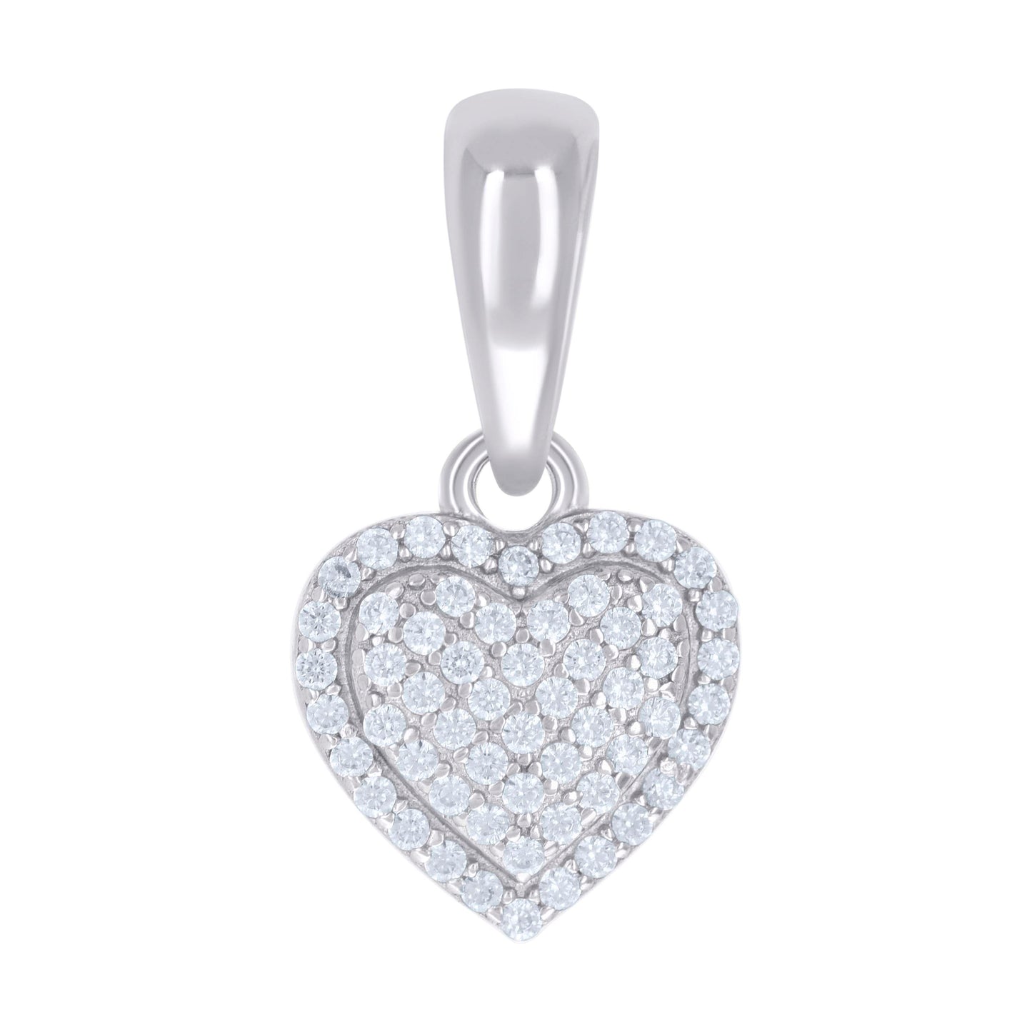 925 Sterling Silver Cz Pendant
