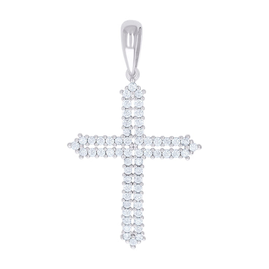 925 Sterling Silver Cz Pendant