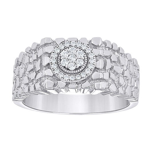 925 Sterling Silver Cz Ring S8