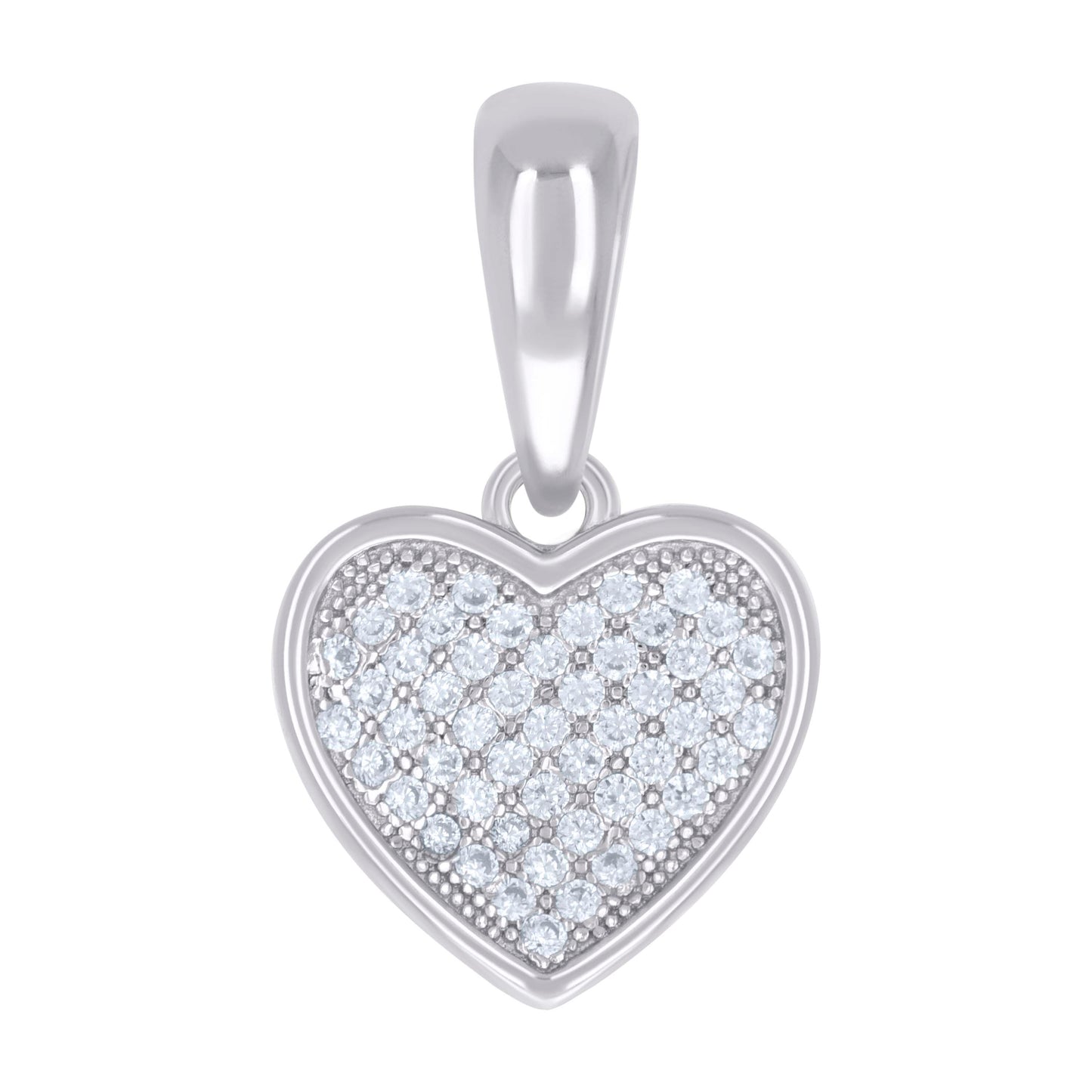 925 Sterling Silver Cz Pendant