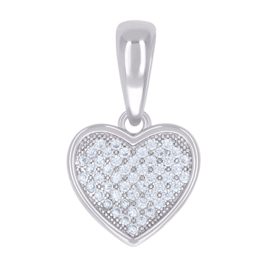 925 Sterling Silver Cz Pendant
