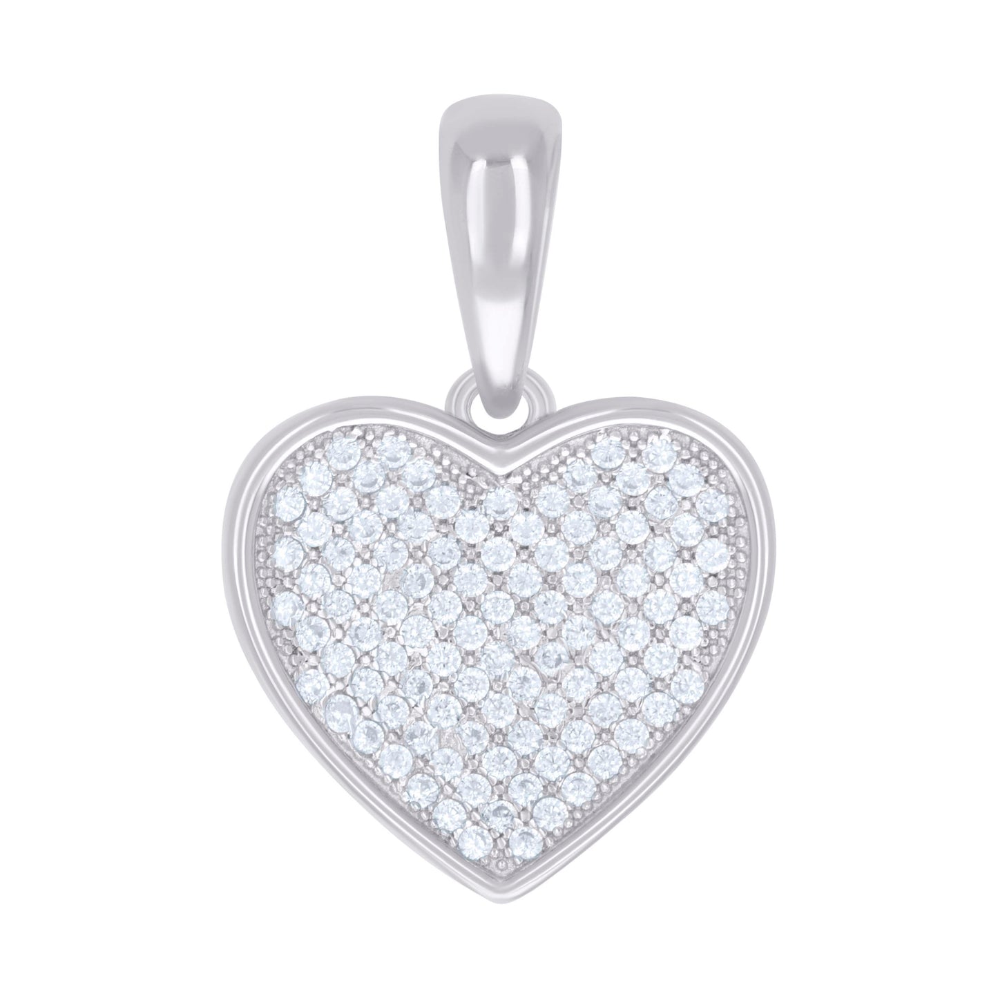 925 Sterling Silver Cz Pendant