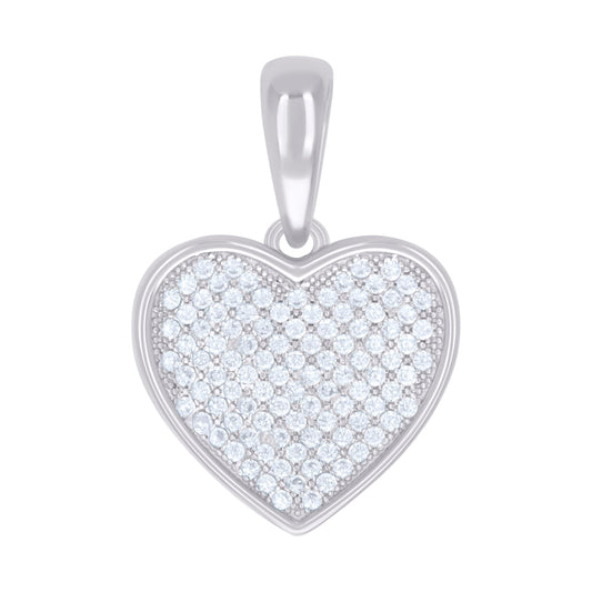 925 Sterling Silver Cz Pendant