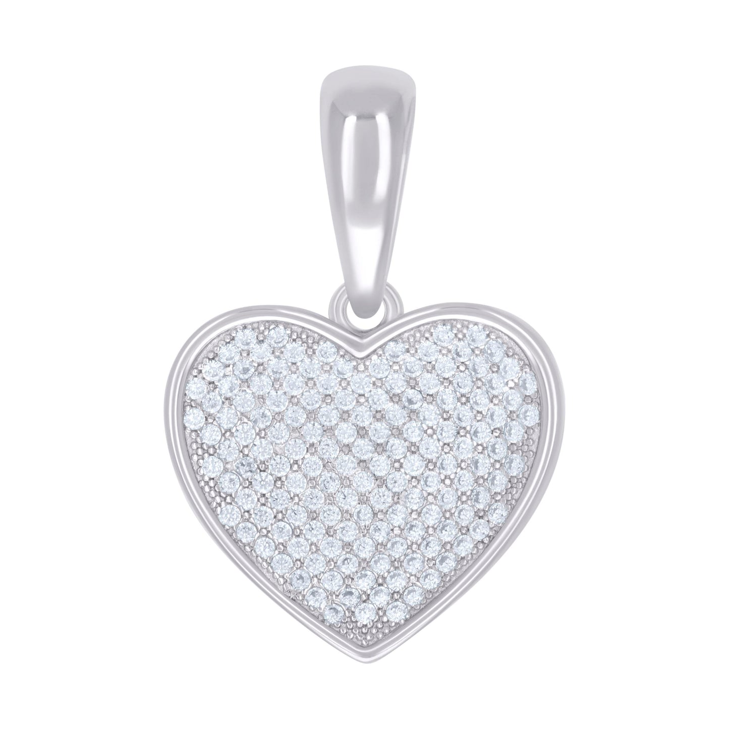 925 Sterling Silver Cz Pendant