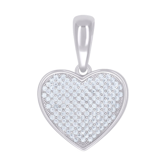 925 Sterling Silver Cz Pendant