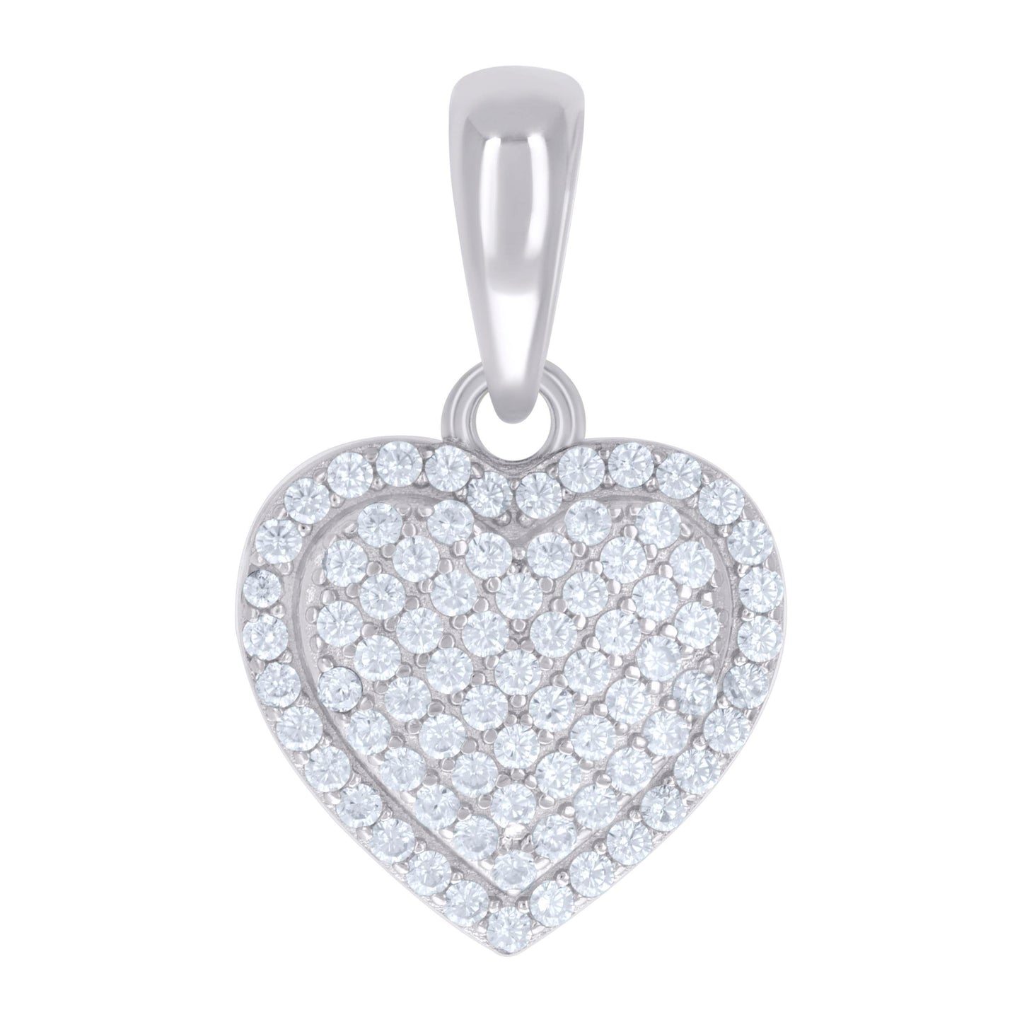 925 Sterling Silver Cz Pendant