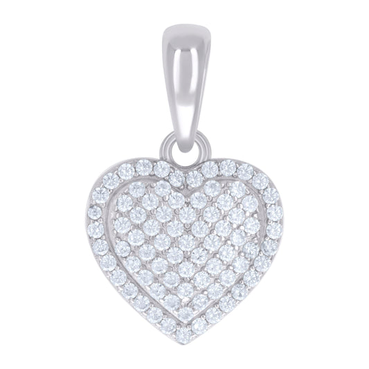 925 Sterling Silver Cz Pendant