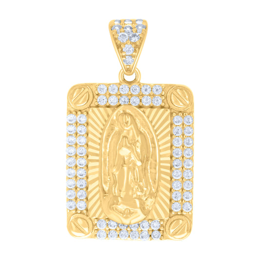 14Kt Gold Cz Pendant