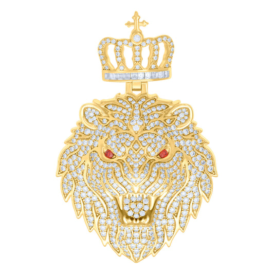 925 Sterling Silver R:4.48Ctw, B:0.42Ctw Moissanit