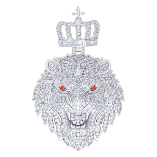 925 Sterling Silver R:4.48Ctw, B:0.42Ctw Moissanit