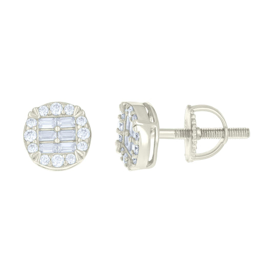 925 Sterling Silver R:0.20Ctw, B: 0.34Ctw Moissani