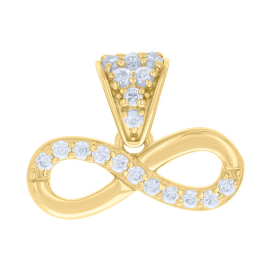 14Kt Gold Cz Pendant