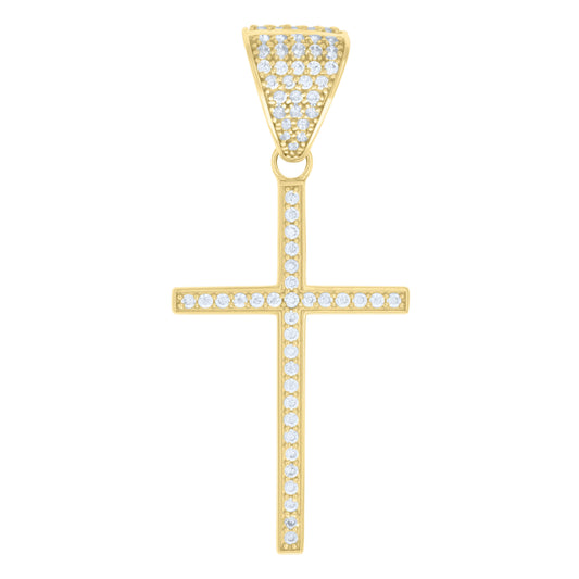 14Kt Gold Cz Pendant
