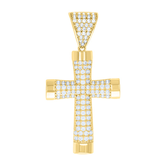 14Kt Gold Cz Pendant