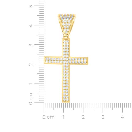 14Kt Gold Cz Pendant