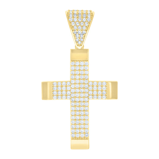 14Kt Gold Cz Pendant