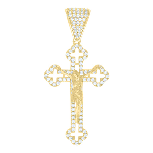 14Kt Gold Cz Pendant
