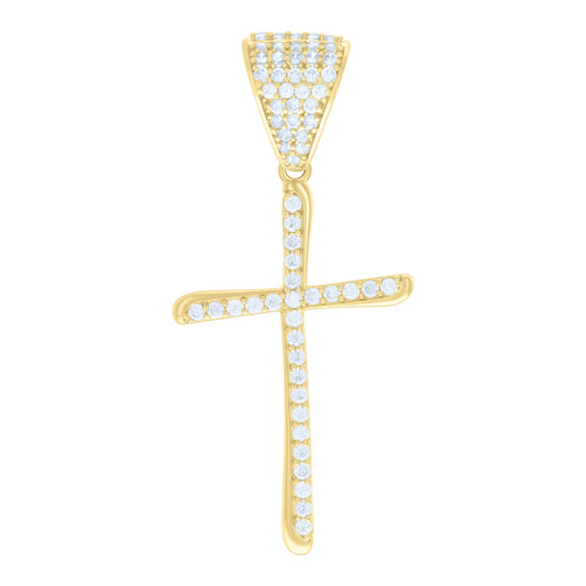 14Kt Gold Cz Pendant