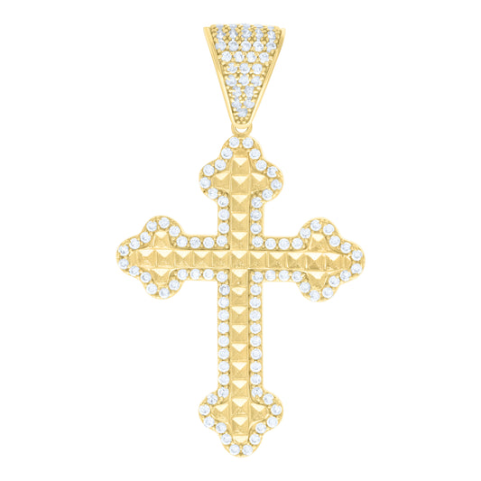 14Kt Gold Cz Pendant