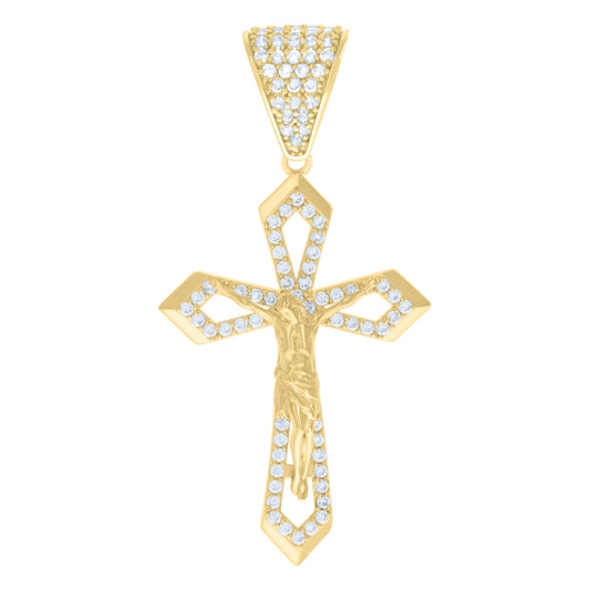 14Kt Gold Cz Pendant