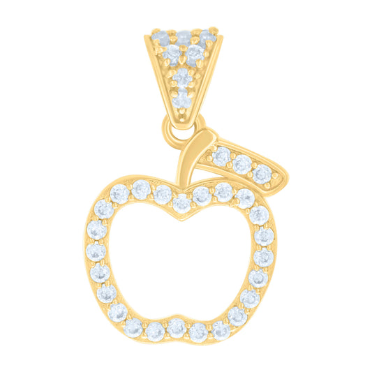 14Kt Gold Cz Pendant