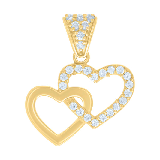 14Kt Gold Cz Pendant