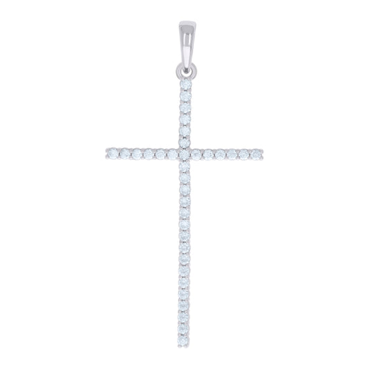 925 Sterling Silver Cz Pendant