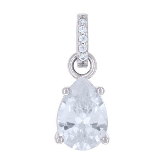 925 Sterling Silver Cz Pendant