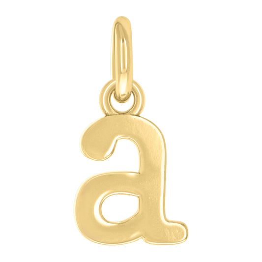 925 Sterling Silver Initial Pendant "A"
