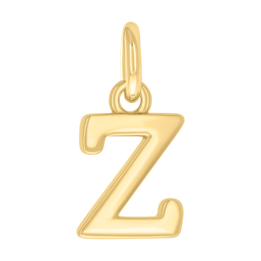 925 Sterling Silver Initial Pendant "Z"
