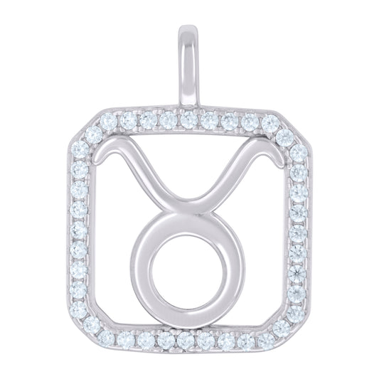 925 Sterling Silver Cz Pendant